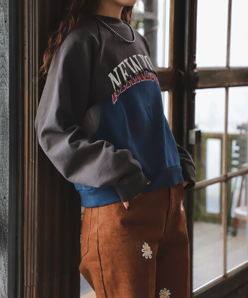 セール】ambiance / 2way Sweatshirt（スウェット）｜B:MING by