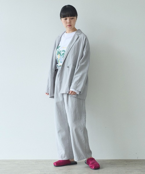 hightwist コットン product dye haori ジャケット（テーラード