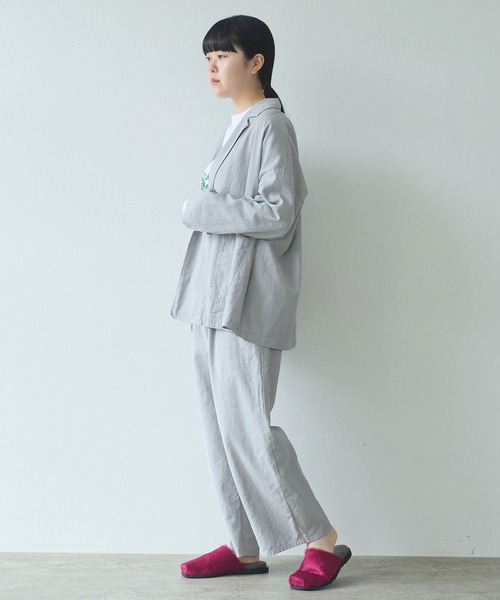 みかyuni hightwist コット　ジャケット セール】hightwist コットン product dye haori ジャケット