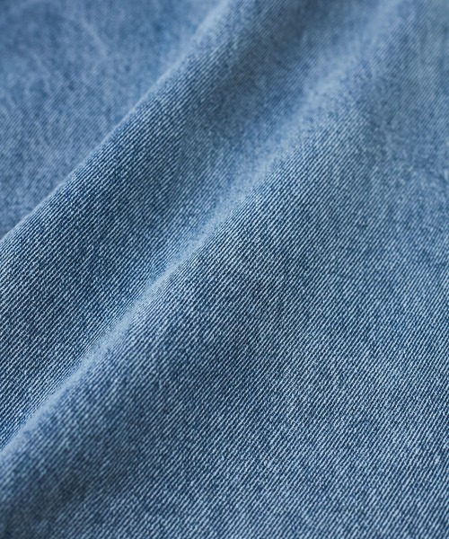 VIS（ビス）の「【洗える】フロントポケットハイウエストフレアデニム（デニムパンツ・レディース・ブルー/サックスブルー・M/S）」の22枚目の写真