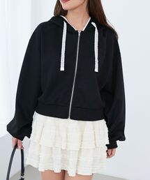 MAJESTIC LEGON（マジェスティックレゴン）の「フードレースジップパーカー（パーカー）」