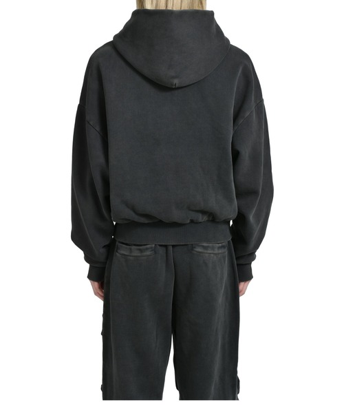 かのっくさん限定　ENTIRE STUDIOS Thermal hood entire studios エンタイア スタジオ SS25 THERMAL HOOD / WASHED BLK