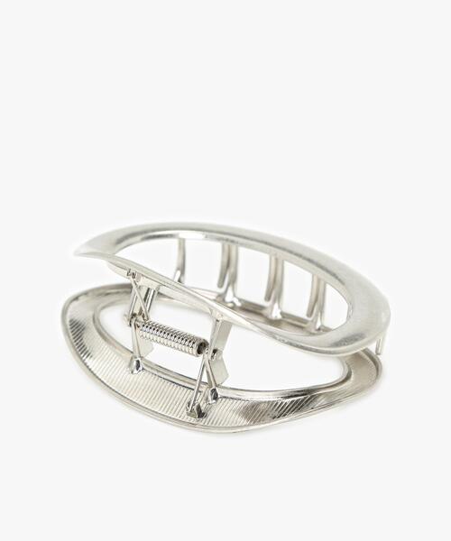 To b. by agnes b.（トゥービーバイアニエスベー）の「”To b.” ロゴ ヘアクリップ（その他ヘアアクセサリー・レディース・シルバー系その他・FREE）」の2枚目の写真