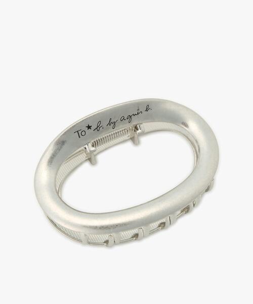 To b. by agnes b.（トゥービーバイアニエスベー）の「”To b.” ロゴ ヘアクリップ（その他ヘアアクセサリー・レディース・シルバー系その他・FREE）」の3枚目の写真