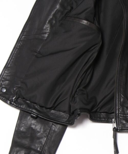 セール】RONNET LEATHER BIKER JACKET | RONNET レザー バイカー