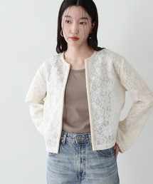 N.(N. Natural Beauty Basic) | レース羽織ブラウス(シャツ/ブラウス)
