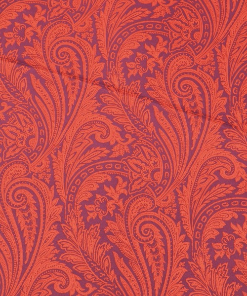 BAYFLOW(ベイフロー)の「90×90 ペイズリースカーフ(バンダナ/スカーフ・レディース・アイボリー/レッド・FREE)」の9枚目の写真