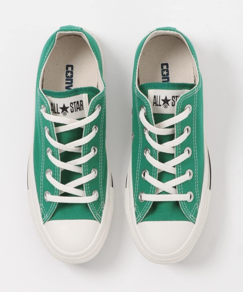 CONVERSE ALL STAR（コンバースオールスター）の「CONVERSE　ALL STAR WASHED CANVAS OX（スニーカー・レディース・グリーン・4/4.5/5）」の3枚目の写真