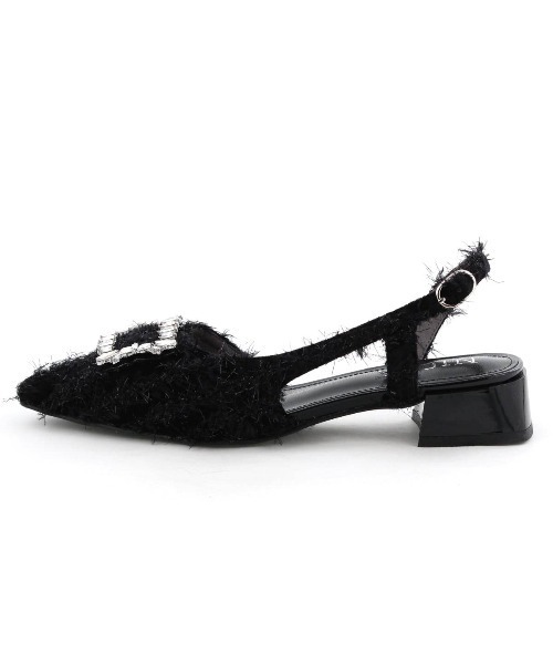 NICAL（ニカル）の「【NICAL】ビジュー付きバックストラップパンプス/554502（パンプス・レディース・ブラック系その他/アイボリー/ブラック・X-LARGE/MEDIUM/SMALL/LARGE）」の14枚目の写真