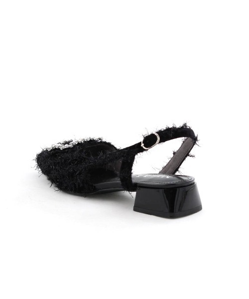 NICAL（ニカル）の「【NICAL】ビジュー付きバックストラップパンプス/554502（パンプス・レディース・ブラック系その他/アイボリー/ブラック・X-LARGE/MEDIUM/SMALL/LARGE）」の5枚目の写真