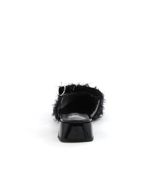 NICAL（ニカル）の「【NICAL】ビジュー付きバックストラップパンプス/554502（パンプス・レディース・ブラック系その他/アイボリー/ブラック・X-LARGE/MEDIUM/SMALL/LARGE）」の6枚目の写真