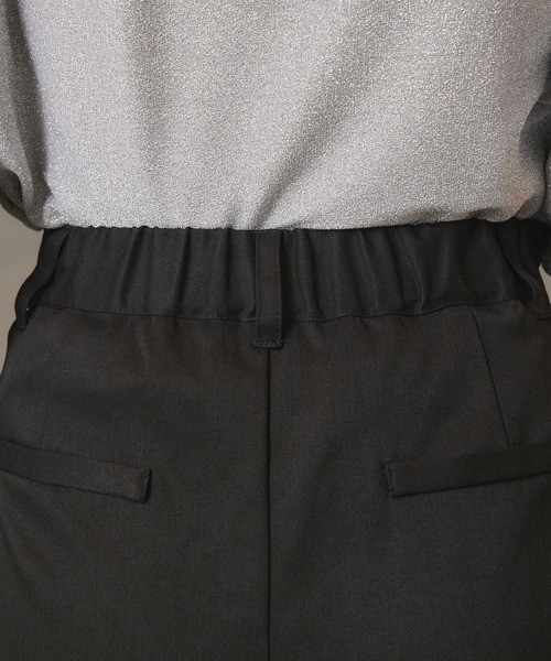 Edit Sheen（エディットシーン）の「ツータックデザインキュロット（その他パンツ・レディース・ブラック/チャコールグレー・M）」の14枚目の写真