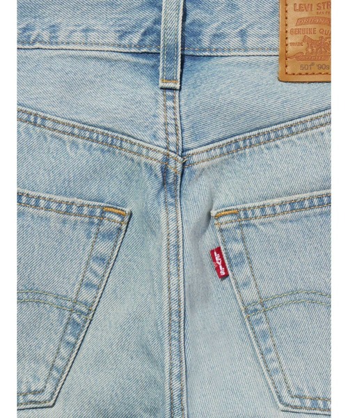 Levi's（リーバイス）の「Levi's/リーバイス 501(R) '90S アンクル ジーンズ ライトインディゴ（デニムパンツ・レディース・ライトインディゴブルー・28inch/27inch/26inch/25inch/24inch/23inch）」の8枚目の写真