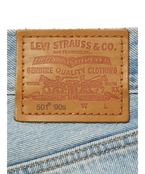 Levi's（リーバイス）の「Levi's/リーバイス 501(R) '90S アンクル ジーンズ ライトインディゴ（デニムパンツ・レディース・ライトインディゴブルー・28inch/27inch/26inch/25inch/24inch/23inch）」の10枚目の写真