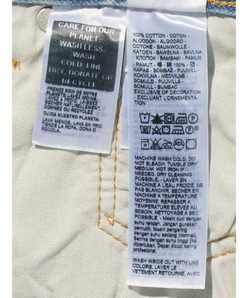 Levi's（リーバイス）の「Levi's/リーバイス 501(R) '90S アンクル ジーンズ ライトインディゴ（デニムパンツ・レディース・ライトインディゴブルー・28inch/27inch/26inch/25inch/24inch/23inch）」の12枚目の写真