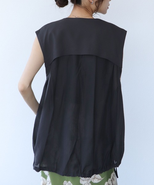 「CHIGNON/シニヨン」シアーレイヤーベスト レディース CHIGNON シニヨン シアーレイヤーベスト レディース 国内正規品