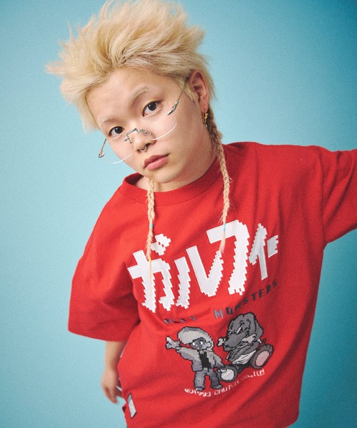 GALFY（ガルフィー）の「【GALFY/ガルフィー】相棒Tee（Tシャツ/カットソー・メンズ・グリーン/レッド/ブラック・L/XL）」の3枚目の写真