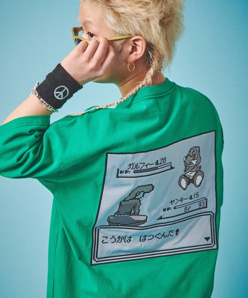 GALFY（ガルフィー）の「【GALFY/ガルフィー】相棒Tee（Tシャツ/カットソー・メンズ・グリーン/レッド/ブラック・L/XL）」の2枚目の写真
