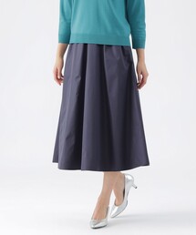 【ウォッシャブル】【セットアップ対応】ストレッチタフタスカート