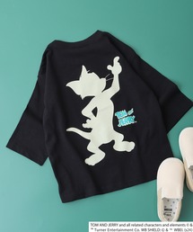FUNALIVE（ファンアライブ）の「TOM&JERRY バックプリントオーバーTシャツ KIDS（Tシャツ/カットソー・キッズ）」