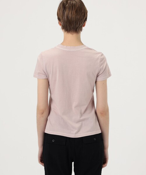 JAMES PERSE(ジェームスパース)の「ベーシック クルーネックTシャツ WLJ3114(Tシャツ/カットソー・レディース・ネイビー/ライトピンク・0/1)」の9枚目の写真