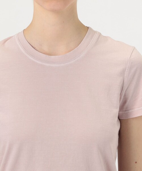 JAMES PERSE(ジェームスパース)の「ベーシック クルーネックTシャツ WLJ3114(Tシャツ/カットソー・レディース・ネイビー/ライトピンク・0/1)」の8枚目の写真