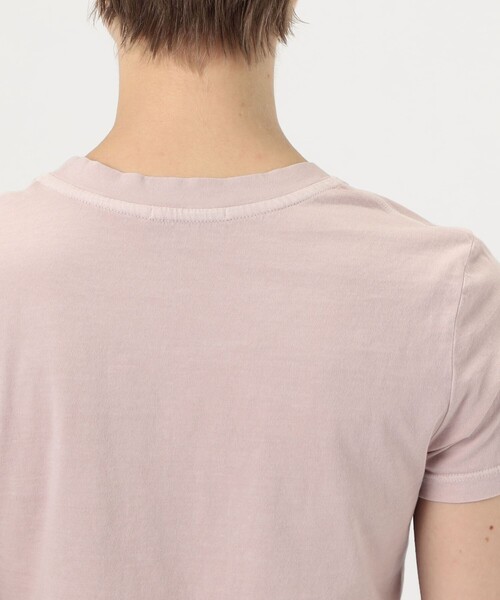 JAMES PERSE(ジェームスパース)の「ベーシック クルーネックTシャツ WLJ3114(Tシャツ/カットソー・レディース・ネイビー/ライトピンク・0/1)」の7枚目の写真