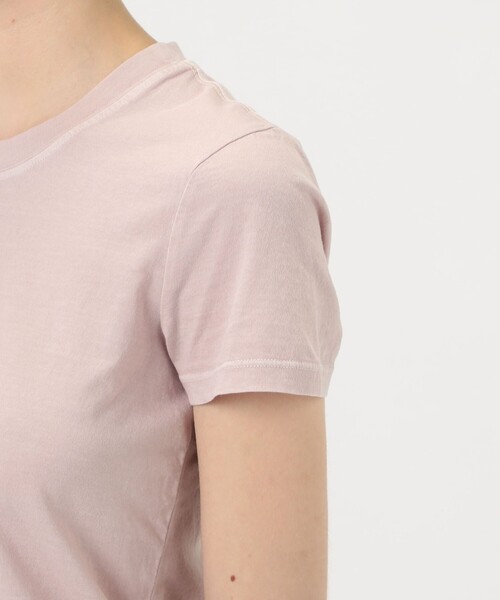 JAMES PERSE(ジェームスパース)の「ベーシック クルーネックTシャツ WLJ3114(Tシャツ/カットソー・レディース・ネイビー/ライトピンク・0/1)」の6枚目の写真