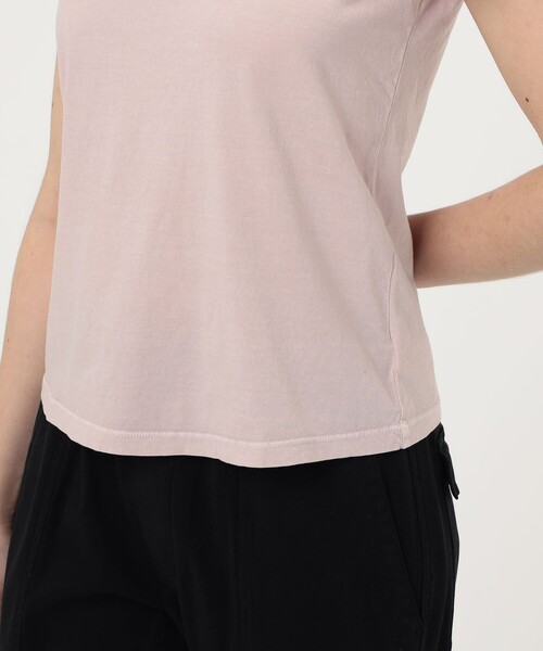 JAMES PERSE(ジェームスパース)の「ベーシック クルーネックTシャツ WLJ3114(Tシャツ/カットソー・レディース・ネイビー/ライトピンク・0/1)」の5枚目の写真