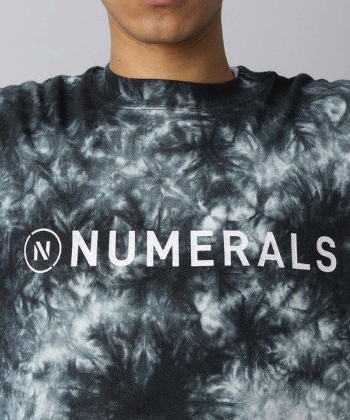 NUMERALS(ヌメラルズ)の「【NUMERALS】タイダイロゴTEE(Tシャツ/カットソー・メンズ・カーキ/ブラック・MEDIUM/LARGE)」の16枚目の写真