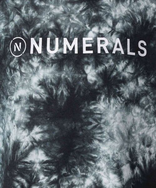 NUMERALS(ヌメラルズ)の「【NUMERALS】タイダイロゴTEE(Tシャツ/カットソー・メンズ・カーキ/ブラック・MEDIUM/LARGE)」の19枚目の写真