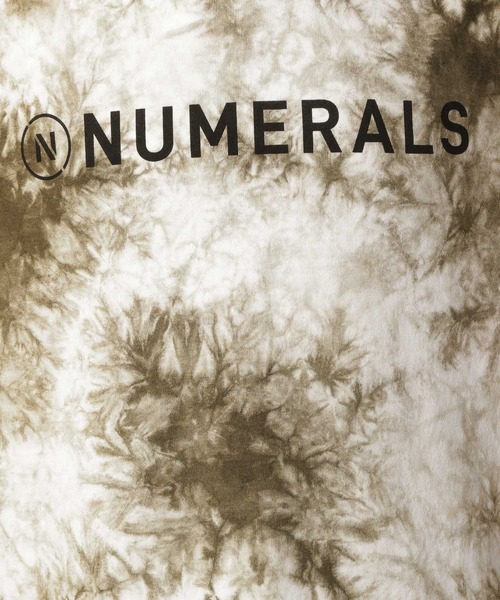 NUMERALS(ヌメラルズ)の「【NUMERALS】タイダイロゴTEE(Tシャツ/カットソー・メンズ・カーキ/ブラック・MEDIUM/LARGE)」の21枚目の写真