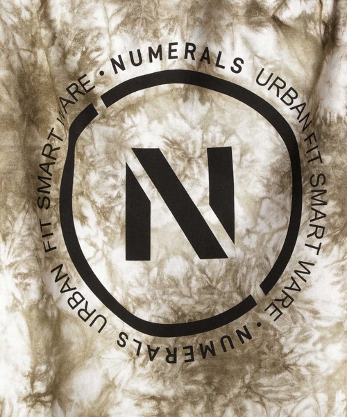 NUMERALS(ヌメラルズ)の「【NUMERALS】タイダイロゴTEE(Tシャツ/カットソー・メンズ・カーキ/ブラック・MEDIUM/LARGE)」の22枚目の写真