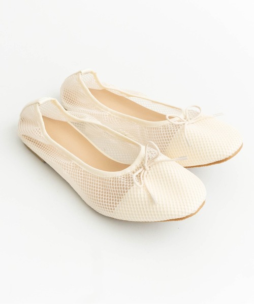 セール】フラットメッシュリボンシューズ（その他シューズ）｜Fabby