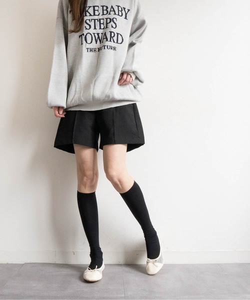 Fabby fabby（ファビィーファビィー）の「フラットメッシュリボンシューズ（その他シューズ・レディース・オフホワイト/ブラック・LARGE/MEDIUM/SMALL）」の21枚目の写真