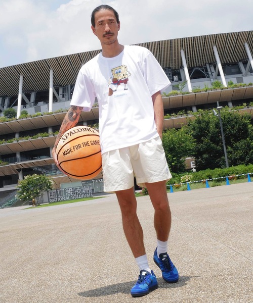 SPALDING(スポルディング)の「【SPALDING/スポルディング】Tシャツ スポンジ・ボブ クラビー パーティ/コラボ吸水速乾UVカット半袖Tシャツ(Tシャツ/カットソー・メンズ・ブラック/ホワイト・X-LARGE/LARGE/MEDIUM)」の14枚目の写真