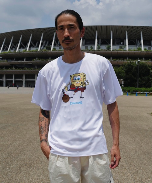 SPALDING(スポルディング)の「【SPALDING/スポルディング】Tシャツ スポンジ・ボブ クラビー パーティ/コラボ吸水速乾UVカット半袖Tシャツ(Tシャツ/カットソー・メンズ・ブラック/ホワイト・X-LARGE/LARGE/MEDIUM)」の17枚目の写真