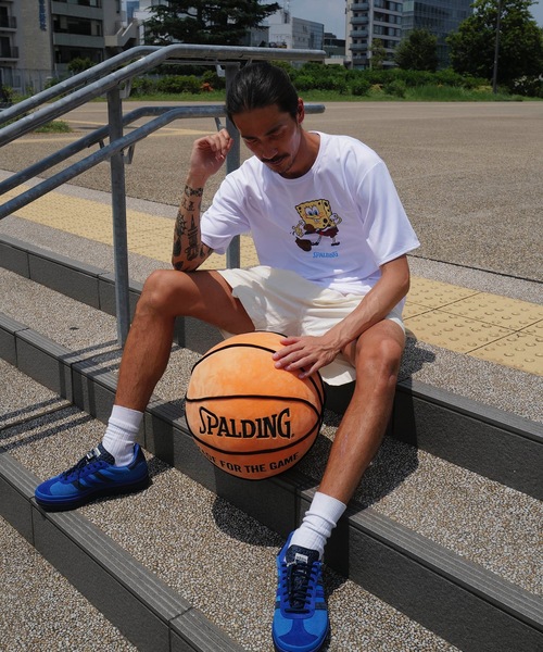 SPALDING(スポルディング)の「【SPALDING/スポルディング】Tシャツ スポンジ・ボブ クラビー パーティ/コラボ吸水速乾UVカット半袖Tシャツ(Tシャツ/カットソー・メンズ・ブラック/ホワイト・X-LARGE/LARGE/MEDIUM)」の12枚目の写真
