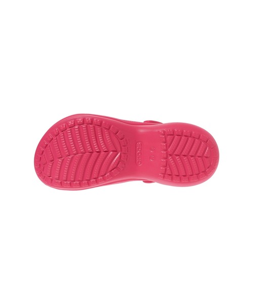 crocs(クロックス)の「crocs WOMENS CROCS CLASSIC BAE CLOG 206302-6ZQ(サンダル・レディース・ピンク・24㎝/23㎝/22cm)」の4枚目の写真