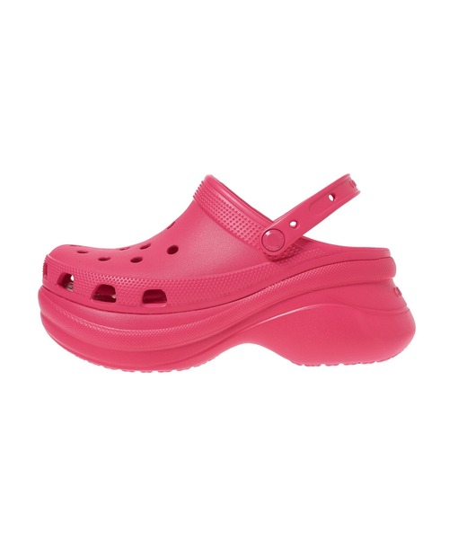 crocs(クロックス)の「crocs WOMENS CROCS CLASSIC BAE CLOG 206302-6ZQ(サンダル・レディース・ピンク・24㎝/23㎝/22cm)」の6枚目の写真