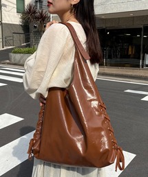 CIAOPANIC TYPY | 【2025年S/S新作】レースアップトライアングルBAG(トートバッグ)