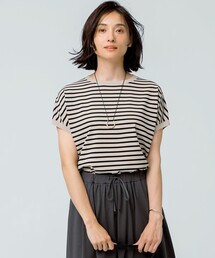 【新色追加/洗える】レーヨンポリエステルストレッチ プルオーバー ニット