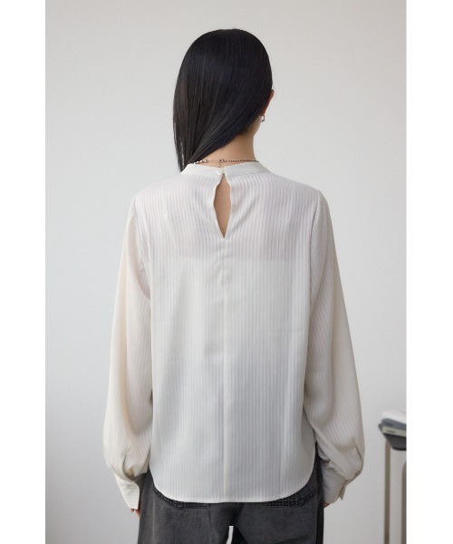 AZUL by moussy(アズールバイマウジー)の「バルーンビスチェレイヤードセットブラウス(シャツ/ブラウス・レディース・アイボリー/ブラック/ライム・FREE)」の17枚目の写真