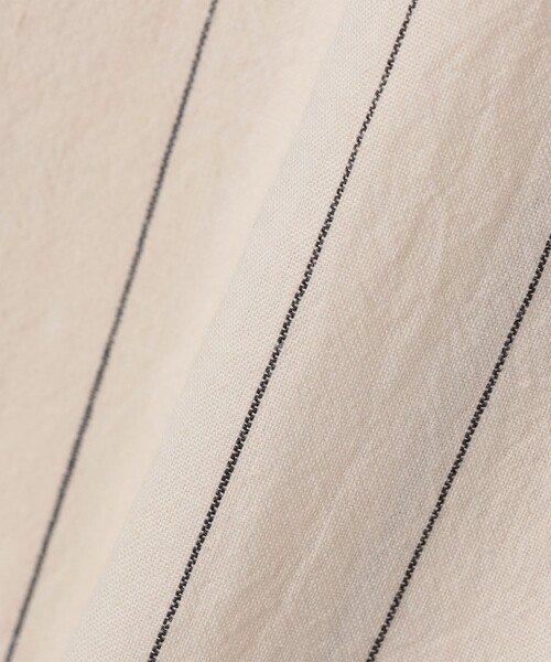 SHIPS any（シップス エニィ）の「SHIPS any:〈洗濯機可能〉コットン/リネン ストライプ ７分袖 レギュラー シャツ◇（シャツ/ブラウス・メンズ・オリーブ/ベージュ/ホワイト/ネイビー・X-LARGE/LARGE/MEDIUM/SMALL）」の21枚目の写真