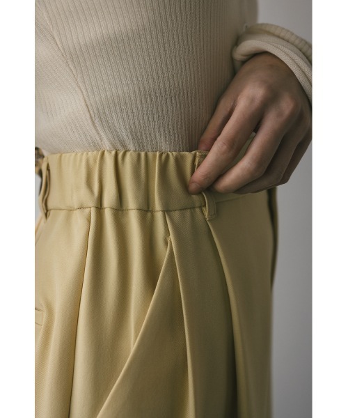 goat essence タックワイドパンツ サイズ2 TUCK WIDE PANTS – GOAT ESSENCE