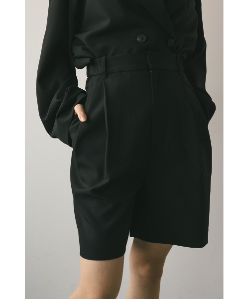 STYLEMIXER（スタイルミキサー）の「イージー2タックショートパンツ（その他パンツ・レディース・アイボリー/ブラック/イエロー・SMALL/MEDIUM）」の16枚目の写真