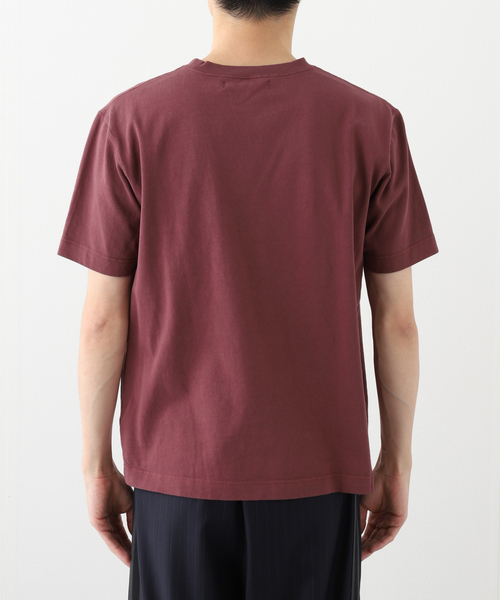 PARANOID(パラノイド)の「【PARANOID / パラノイド】レザー ロゴ パッチ Tシャツ(Tシャツ/カットソー・メンズ・マルーン/ボルドー/ホワイト系その他・LARGE/MEDIUM/SMALL)」の6枚目の写真