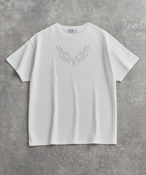 ☆送料関税込☆STONE  ロゴ入り 半袖 Tシャツ☆超人気☆ heavy weight graphic / line stone T shirt（Tシャツ