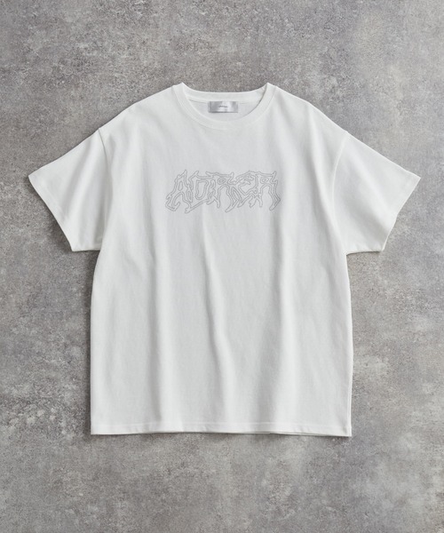 Tシャツ・カットソー Stone  T-shirts heavy weight graphic / line stone T shirt（Tシャツ