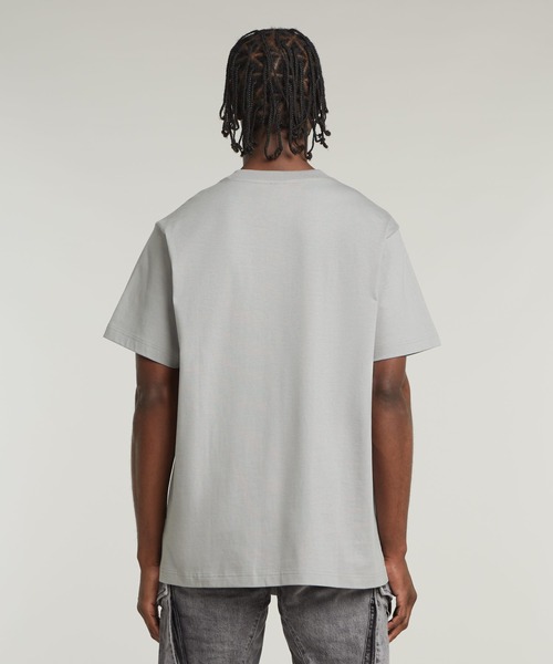 送料込★G-Star★Graphic Script Loose 半袖Tシャツ G-Star RAW｜【公式ショップ】FLOCK G-SCRIPT LOOSE T-SHIRT